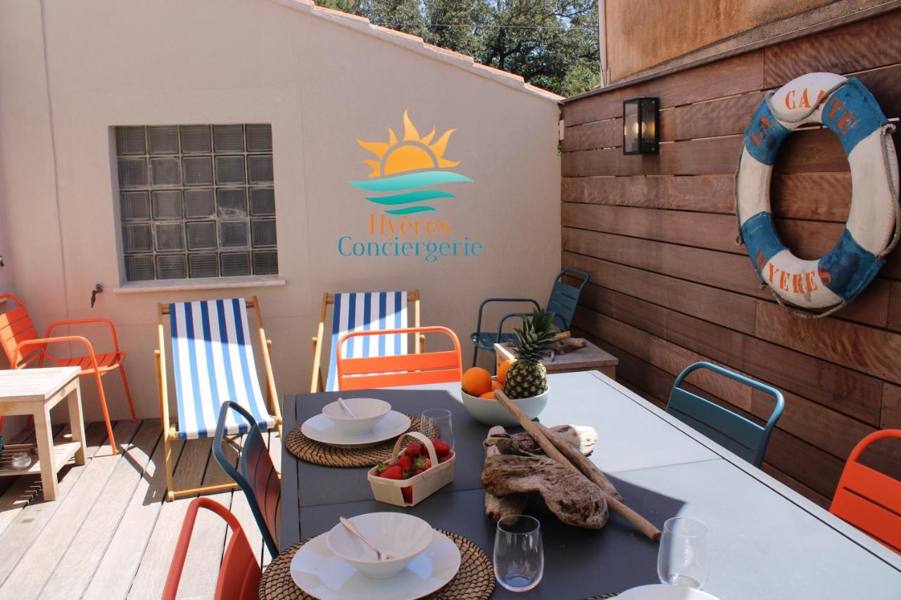 Hyeres-Plage -T2 Neuf Rdj Clim Wifi - La Capte By Hc Apartamento Exterior foto