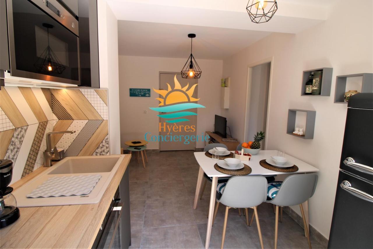 Hyeres-Plage -T2 Neuf Rdj Clim Wifi - La Capte By Hc Apartamento Exterior foto